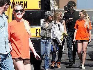 Images of Lindsay Lohan guest starring on Ugly Betty