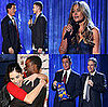 Lauren Conrad, Justin Timberlake, Jon Stewart, Stephen Colbert at MTV Upfront Presentation NYC