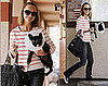 Christina Ricci And Her French Bulldog Ramon
