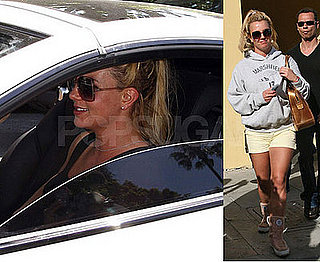 Britney Spears Rear Ends A Car