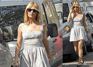 Kate Moss Keeps It Cool in the Hot UK