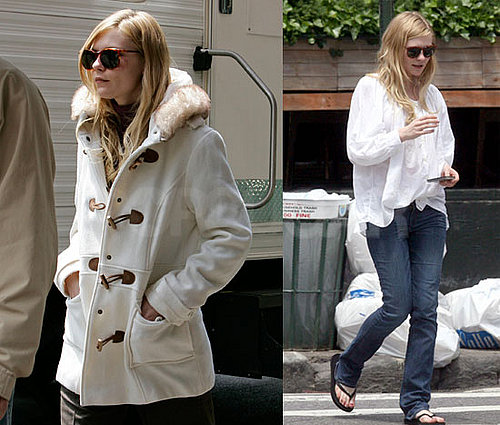 Kirsten Dunst On The Set Of All Good Things In New York
