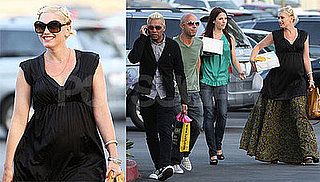 Pregnant Gwen Stefani Has Dinner With Her No Doubt Bandmates in LA