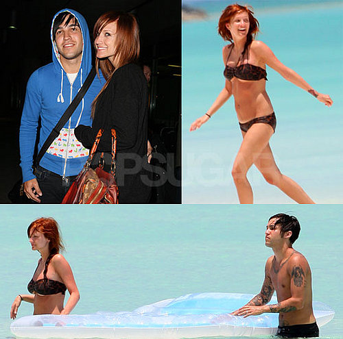 Ashlee Simpson on her Honeymoon in a Bikini