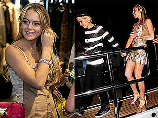 Lindsay Lohan And Samantha Ronson in Cannes