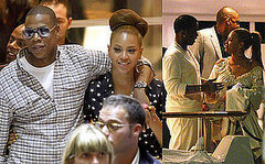 Photos Of Beyonce Knowles and Jay-Z With Diddy in France Photos Of Beyonce Knowles and Jay-Z With Diddy in France
