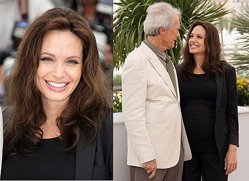 Photos of Pregnant Angelina and Clint Eastwood at Cannes