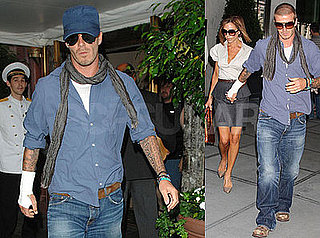 Images of Victoria and David Beckham in NYC