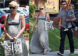Gwen Stefani, Gavin Rossdale and Kingston Rossdale Wait for the New Baby