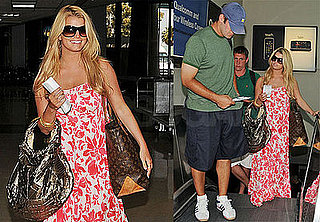 Photos of Jessica Simpson and Tony Romo in San Diego, Jessica Talks About Ashlee Being A Mother