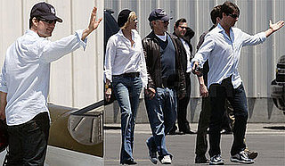 Photo of Tom Cruise, Ben Stiller, Steven Spielberg Flying Planes