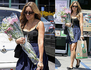 Photos of Lauren Conrad Buying Flowers at Whole Foods