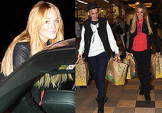 Lindsay Lohan and Samantha Ronson Go Grocery Shopping