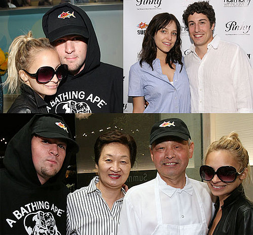 Nicole Richie and Joel Madden Attend SugarFish Grand Opening Party