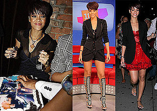 Photos of Rihanna Celebrating the Re-Release of Good Girl Gone Bad With Cake