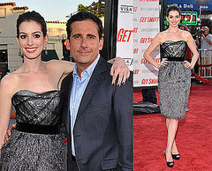 Anne Hathaway and Steve Carell at the Get Smart Movie Premiere Anne Hathaway and Steve Carell at the Get Smart Movie Premiere