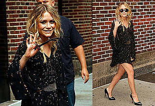 Photos and Video of Mary-Kate Olsen on The Late Show With David Letterman