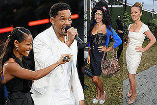 Photos of Will Smith, Jada Pinkett, Geri Halliwell, Amy Winehouse at Nelson Mandela's Birthday Concert