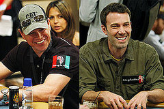 Photos of Matt Damon and Ben Affleck at the Ante Up for Africa Chairty Poker Tournament Photos of Matt Damon and Ben Affleck at the Ante Up for Africa Chairty Poker Tournament