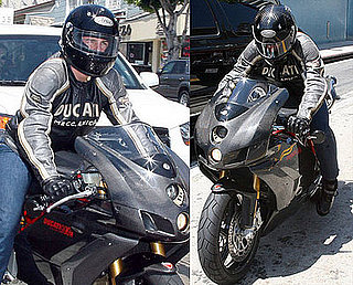 Photos of Tom Cruise Riding His Motorcycle