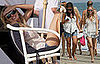 Photos of Nicole Richie Celebrating Fourth of July on the Beach and at the Hard Rock Hotel in Las Vegas