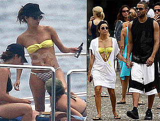 Photos of Eva Longoria in a Bikini on Vacation in Italy with Tony Parker