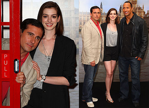 Photos of Steve Carell, Anne Hathaway at The Get Smart London Photo call