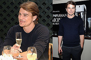 Photos of Josh Hartnett at the Giorgio Armani Beauty Luncheon