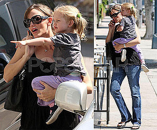Photos of Jennifer Garner, Violet Affleck and Ben Affleck