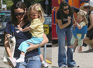 Photos of Rumored Pregnant Jennifer Garner and Violet Affleck