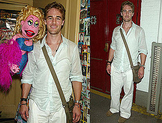 Photos of James Van Der Beek with the Cast of Avenue Q