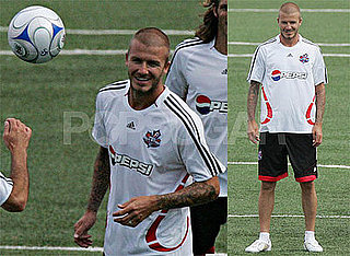 Photos of David Beckham Practicing For MLS All-Star Game in Toronto
