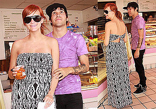 Photos of Pregnant Ashlee Simpson and Pete Wentz At Breakfast in LA