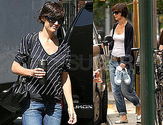 Photos of Katie Holmes Rehearsing For Broadway in NYC 2008-08-01 11:30:28