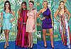 Photos of Celebrities on Teen Choice Awards Red Carpet, Blake Lively, Scarlett Johansson, Fergie, Miley Cyrus, Rachel Bilson