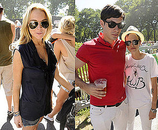 Photos of Lindsay Lohan, Samantha Ronson, Mark Ronson at Lollapalooza