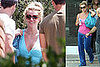 Photos of Britney Spears at the Gym, Nominated For Two VMAs