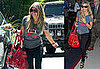 Fergie's Bag Is So Bright, She Has to Wear Shades