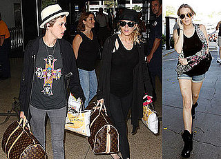 Photos of Lindsay Lohan and Samantha Ronson Arriving in LA, at Barneys, and at Chateau Marmont