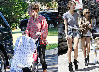 Photos of Nicole Richie, Vanessa Traina and Baby Harlow Madden in Los Angeles