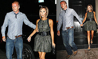 Photos of David Beckham and Victoria Beckham at Beso in LA