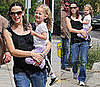 Photos of Pregnant Jennifer Garner Taking Violet To Art Class