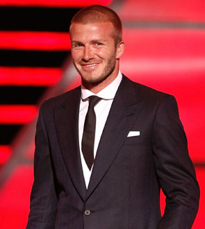 Photo of David Beckham, Who Will Star in the Closing Ceremony of the 2008 Beijing Olympics
