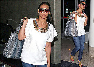 Photos of Beyonce Knowles Departing From LAX Airport