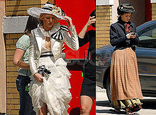 Photos of Leighton Meester and Blake Lively on the Set Of Gossip Girl