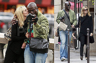 Romantic Photos of Heidi and Seal Kissing in Paris