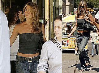 Photos of Jennifer Aniston Wearing Baggy Jeans in NYC