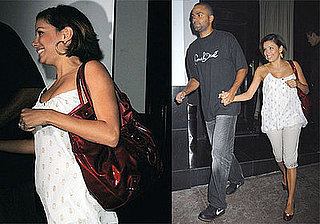 Photos of Eva Longoria and Tony Parker Leaving Beso