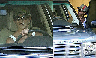 Aniston Heads Back to LA and Takes the Paparazzi With Her