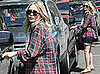 Photos of Mary-Kate Olsen Wearing Plaid